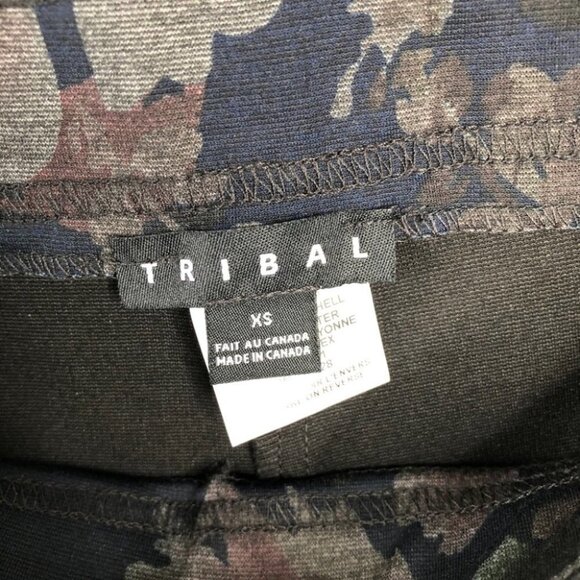 TRIBAL Floral Printed  Leggings Rose‎ Size XS NWT - Picture 8 of 9